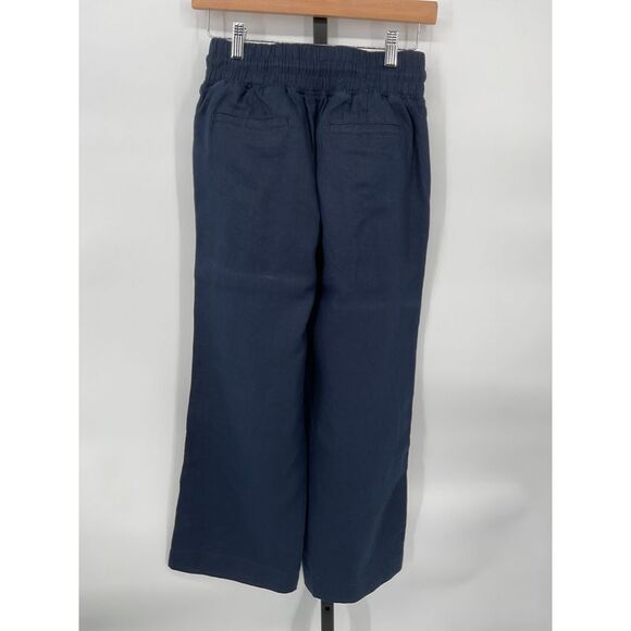 Quince Navy 100% European Linen Pants - Picture 3 of 3